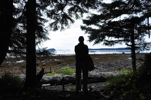 Trilha de Metlakatla, na área de Prince Rupert, na British Columbia, oeste do Canadá